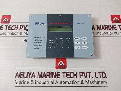 Fire Alarm Panel Ravel Re 104 - Cipsa Tec Used Fire Alarm Panel Ravel Re 104 - Cipsa Tec Used