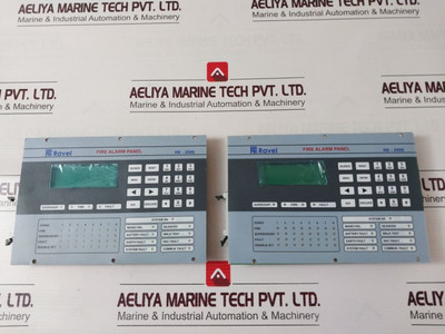 Re-2508 Fire Alarm Panel Ravel Used Re-2508 Fire Alarm Panel Ravel Used