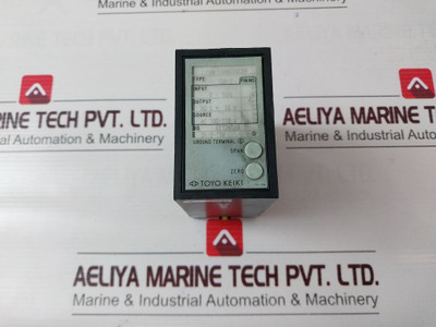 Toyo Keiki Tgp-2 Rpm Transducer 100-110V Ac