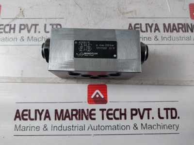 Solenoid Directional Hydraulic Valve Wandfluh Aderv10 Used Solenoid Directional Hydraulic Valve Wandfluh Aderv10 Used