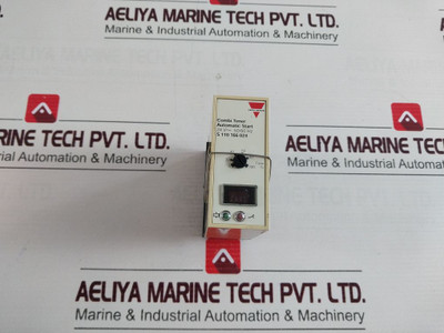 Carlo Gavazzi S 110 166 024 Combination Automatic Start Timer With Base 24V