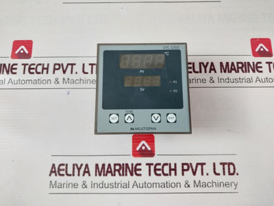 Temperature Controller Multispan Utc-1202 Used Temperature Controller Multispan Utc-1202 Used
