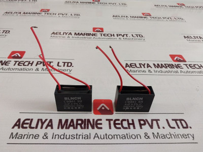 Lot Of 5X Blnch Cbb61 Sh 500Vac 50Hz Run Capacitor