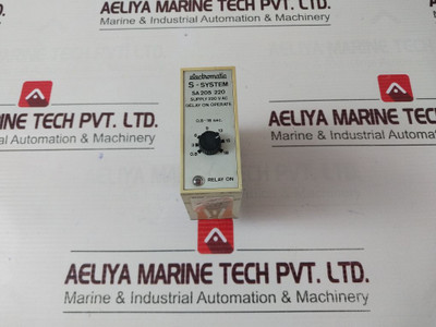 Electromatic Sa 205 220 Delay On Operate Supply 220 Vac