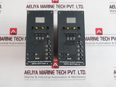 Controller Pleiger-elektronik 362-d (Not Working) For Parts Only Controller Pleiger-elektronik 362-d (Not Working) For Parts Only