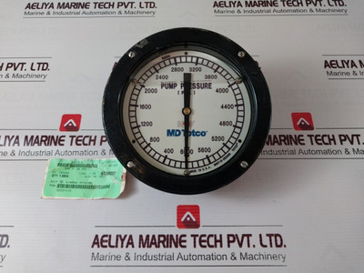 Pressure Gauge Ga113-6 Martin-decker Used