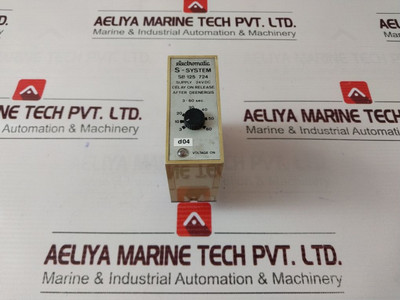 Delay On Release Electromatic S-system Used Delay On Release Electromatic S-system Used