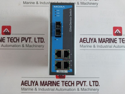 Moxa Eds-305-m-sc-t Etherdevice Switch 24 Vdc 1A Resistance