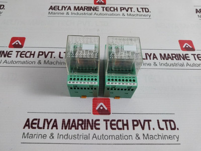 Relay Socket Phoenix Contact Emg 45-rels/K2-g 24 Used Relay Socket Phoenix Contact Emg 45-rels/K2-g 24 Used