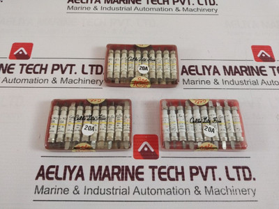 Lot Of 10X Cello Lite Fuse Nc1 20A Ac 500V Dc 250V New