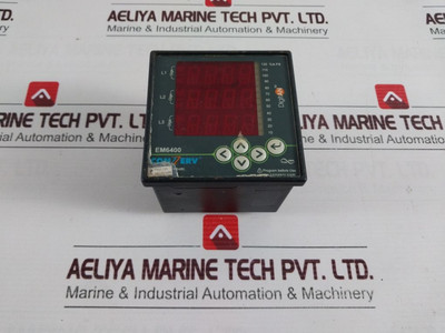 Power Meter Conzerv Em6400 - True Rms - Digitan Used Power Meter Conzerv Em6400 - True Rms - Digitan Used