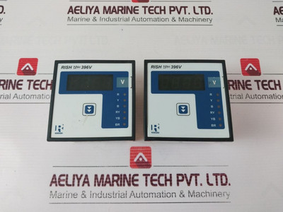 Digital Panel Meter Rishabh Rish Dpm 396V - Rishabh Used
