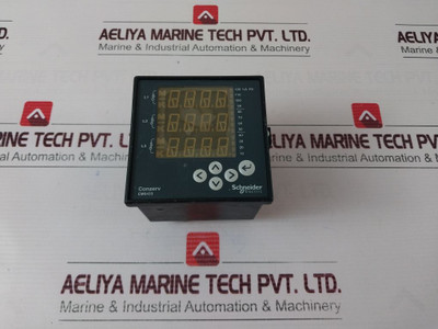 Schneider Electric Conzerv Em6433 Energy Meter 44 To 300V 50/60Hz