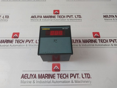 Digital Panel Meter Enercon Dm 3251 Used