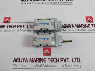 Solenoid Valve Festo Mfh-5-1/8-b - 2-10 Bar 28-145 Psi Used Solenoid Valve Festo Mfh-5-1/8-b - 2-10 Bar 28-145 Psi Used