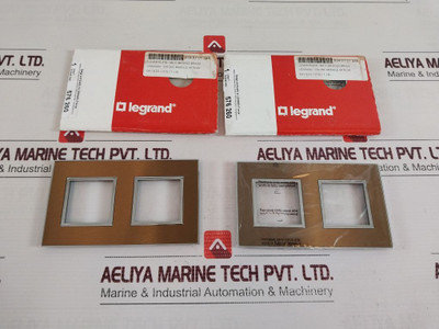 Legrand 576 260 Module Arteor Cover Switch Plate-m2 X 2M Gold Brass