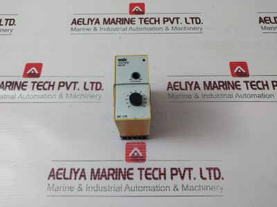 Brodersen Mc 210.1 Voltage Relay With Base 220V~/8A