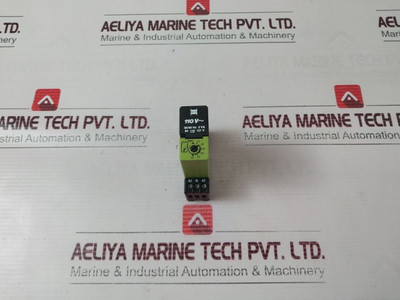 Time Delay Relay Tele 110V~ 0-60 Sec Used Time Delay Relay Tele 110V~ 0-60 Sec Used
