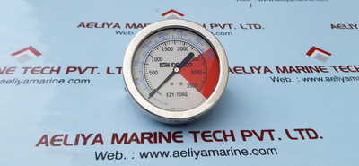 Drilco ezy-torq pressure gauge 0-3000 psi - Made in USA Drilco ezy-torq pressure gauge 0-3000 psi - Made in USA