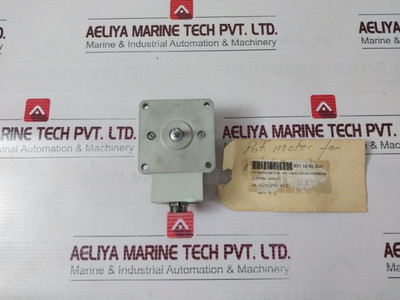 Potentiometer Fsg Ulstein 405637 Precision Rotary Used Potentiometer Fsg Ulstein 405637 Precision Rotary Used