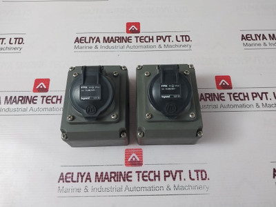 Legrand 523 20 Hypra 3P+ Socket Terminal Ip44 16A-7H/480/500V Ac