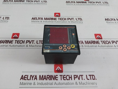 Conzerv Em 6459 True Rms Digital Meter Ct /1 Or 5A Ac Pt /80 To 600V Aux 44-300V