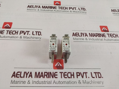 Siba 20 000 13 Nh000 Gl/Gg Fuse Link 50A 500V Ac 120Ka