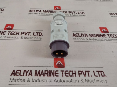 Mennekes 655Rs 16A 2P Industrial Power Plug 20-25V Ac