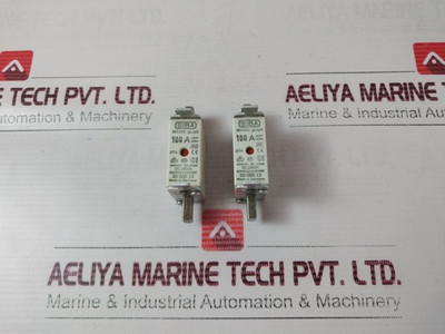 Lot Of 3X Siba 20 000 13 Fuse Nh 000 Gl/Gg 100 A New Lot Of 3X Siba 20 000 13 Fuse Nh 000 Gl/Gg 100 A New