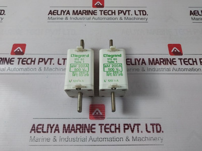 Fuse Legrand 17060 Am 200A Used Fuse Legrand 17060 Am 200A Used