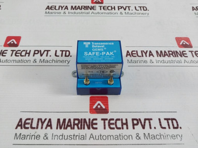 Safety Relay Transamerica Delaval St-22445 Gems Sensors Division New