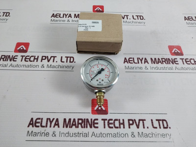 Wika En837-1 Pressure Gauge 212.53.063 0-85 Psi 0-6 Bar Cl. 1.6 Wika En837-1 Pressure Gauge 212.53.063 0-85 Psi 0-6 Bar Cl. 1.6