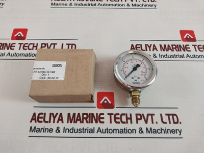 Wika 212.53.063 Pressure Gauge 8832311120007 0-85 Psi Wika 212.53.063 Pressure Gauge 8832311120007 0-85 Psi