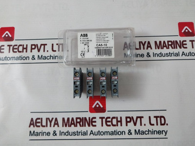 Lot Of 4X Abb Ca5-10 Auxiliary Contact Block 690V 16A Iec 60947-5-1 New Lot Of 4X Abb Ca5-10 Auxiliary Contact Block 690V 16A Iec 60947-5-1 New
