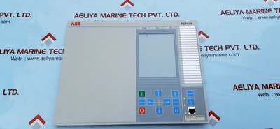 Abb Ret670 1Mrk000008-nbr02 SW Rev 2.21 HMI-IED670 CEC E239475