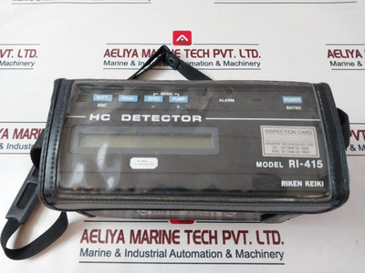 Gas Detector Ri-415 by Riken Keiki New Gas Detector Ri-415 by Riken Keiki New