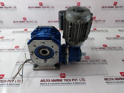 Worm Gear Motor Motovario Sw 075 Italy Used Worm Gear Motor Motovario Sw 075 Italy Used