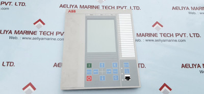 Abb 1Mrk000008-lbr02 Front Display Panel