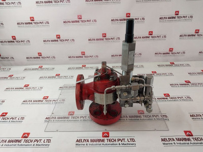 Nuflo Pilot-operated Safety Relief Valve Cameron Swagelok Used Nuflo Pilot-operated Safety Relief Valve Cameron Swagelok Used