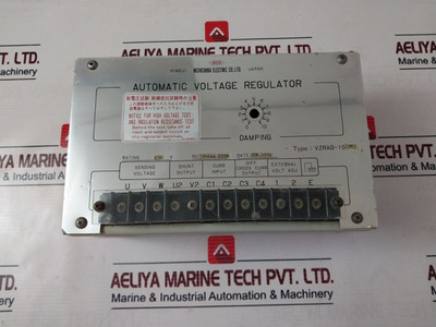 Nishishiba Electric Vzrab-1S(Pt) Automatic Voltage Regulator 450 V