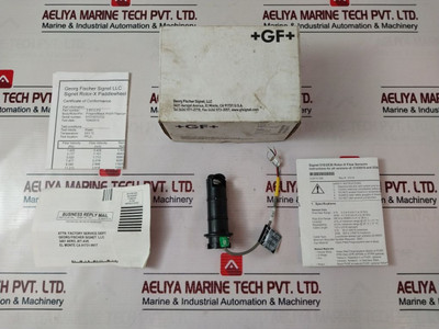 Flow Sensor Georg Fischer Signet 3-8512-p0 New Flow Sensor Georg Fischer Signet 3-8512-p0 New
