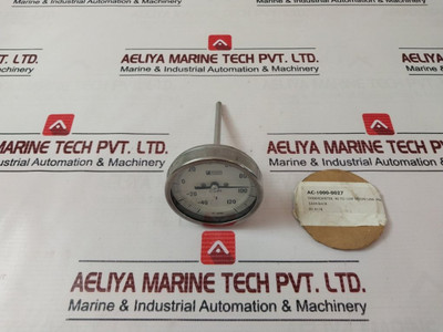Thermometer Weksler Instruments Liquid Line -40 To 120°F Used