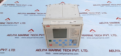 Abb Rem615 Motor Protection And Control Relay Rem615E_D (Not Working) Abb Rem615 Motor Protection And Control Relay Rem615E_D (Not Working)