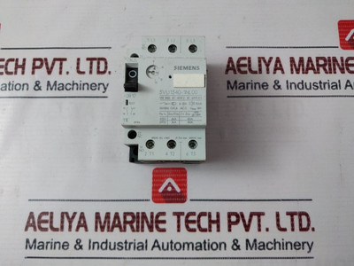 Motor Protection Circuit Breaker Siemens 3Vu1340-1Nl00 Used