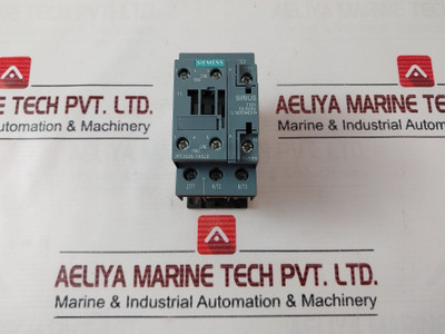 Siemens 3Rt20261Ag20 Contactor 110V 50/60Hz 35A 600 Vac