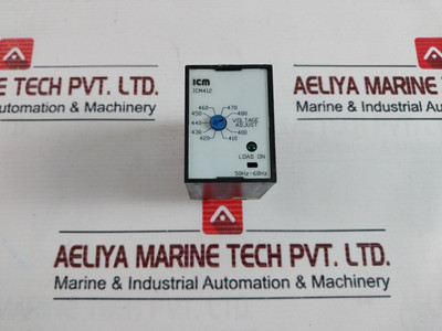 Icm Icm412 3-phase Monitor Control - Icm Used Icm Icm412 3-phase Monitor Control - Icm Used