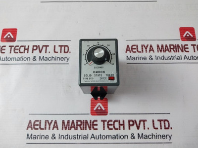 Omron Dts Solid State Timer 0-30 Second 250Vac 0.3A 100Vdc