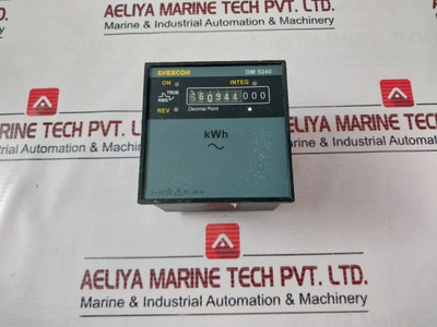 Energy Meter Enercon Dm 5240 - True Rms Used Energy Meter Enercon Dm 5240 - True Rms Used