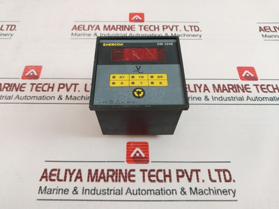 Digital Panel Meter Enercon Dm 3256 Used Digital Panel Meter Enercon Dm 3256 Used