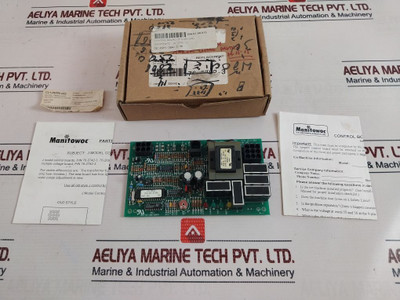 Manitowoc 2511303 J Model Control Board Change 9735A